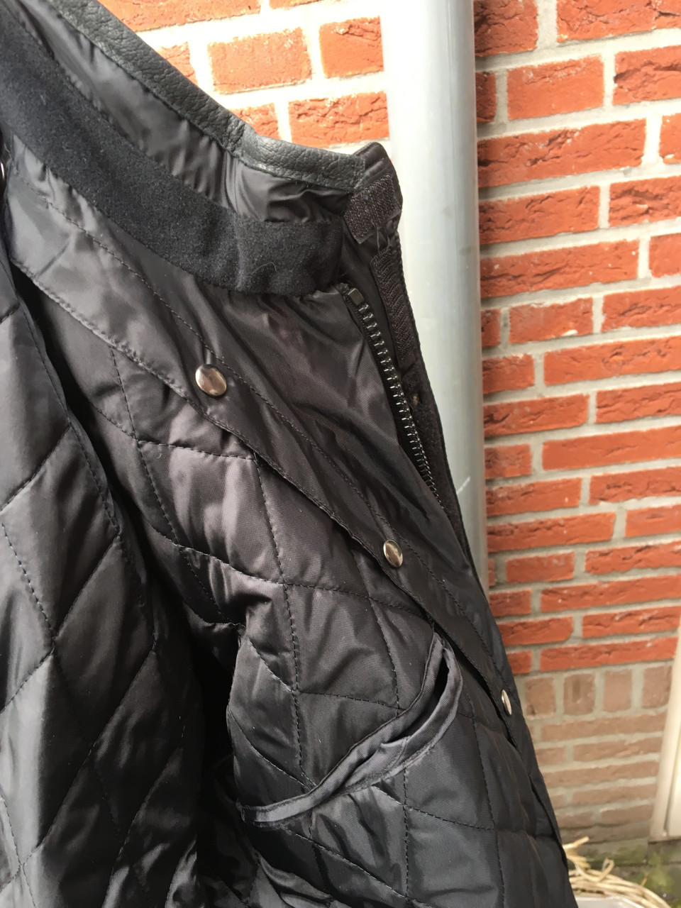 Motorjas met protectie reflectie en thermo voering maat 42 in goede staat