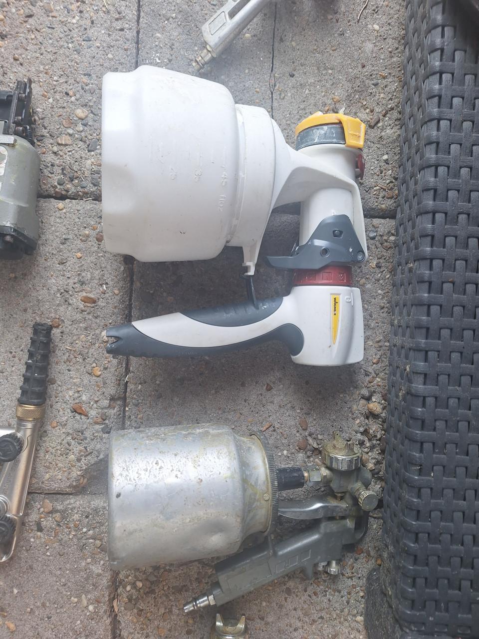 Pneumatisch spijker pistool, lak en saus spuit, luchtspuit, oliespuit