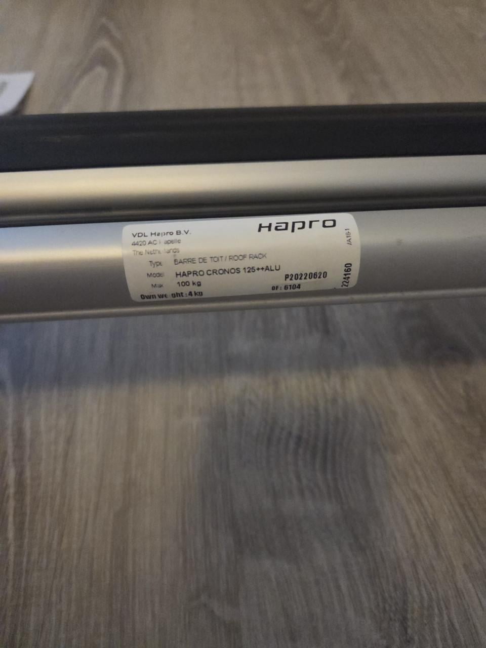 Hapro Cronos 125 dakdragers