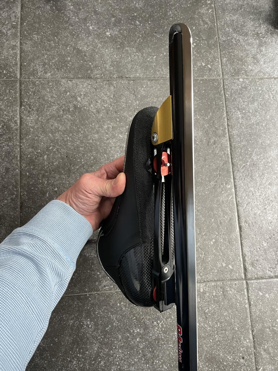 Evo Xenon maat 43 met Raps V8 klapschaats