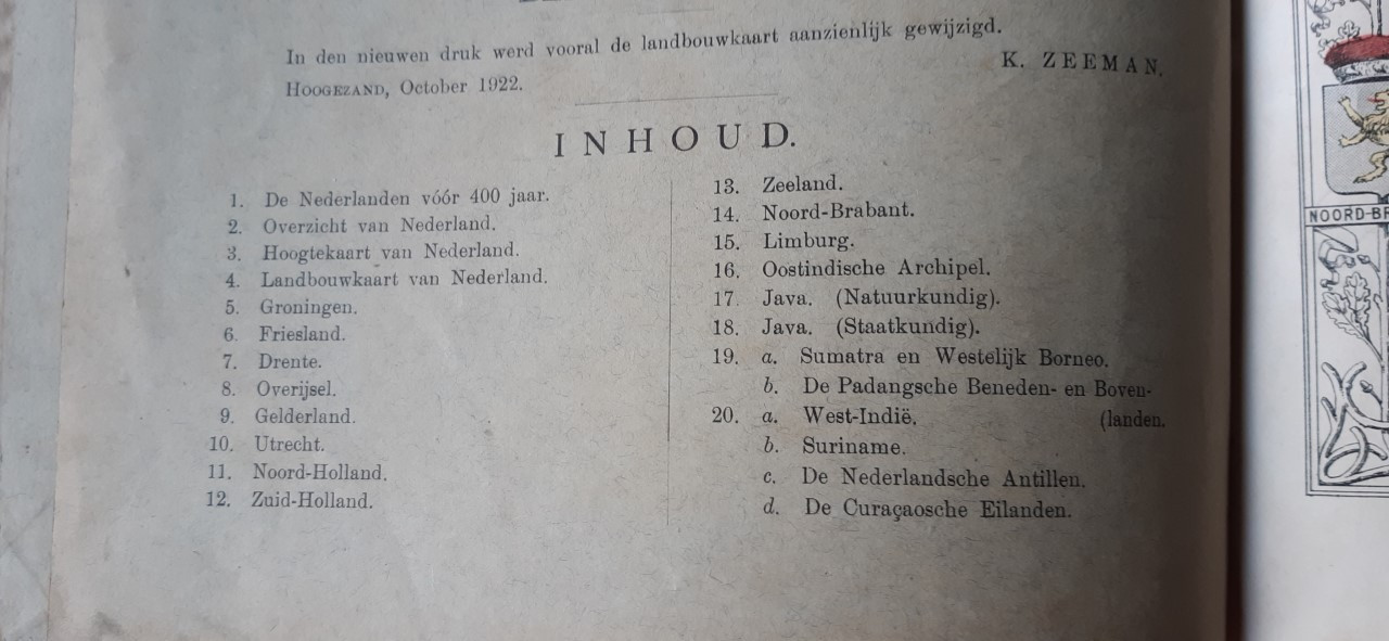 Geillustreerde Schoolatlas van Nederland en Overzeesche bezittingen,1922