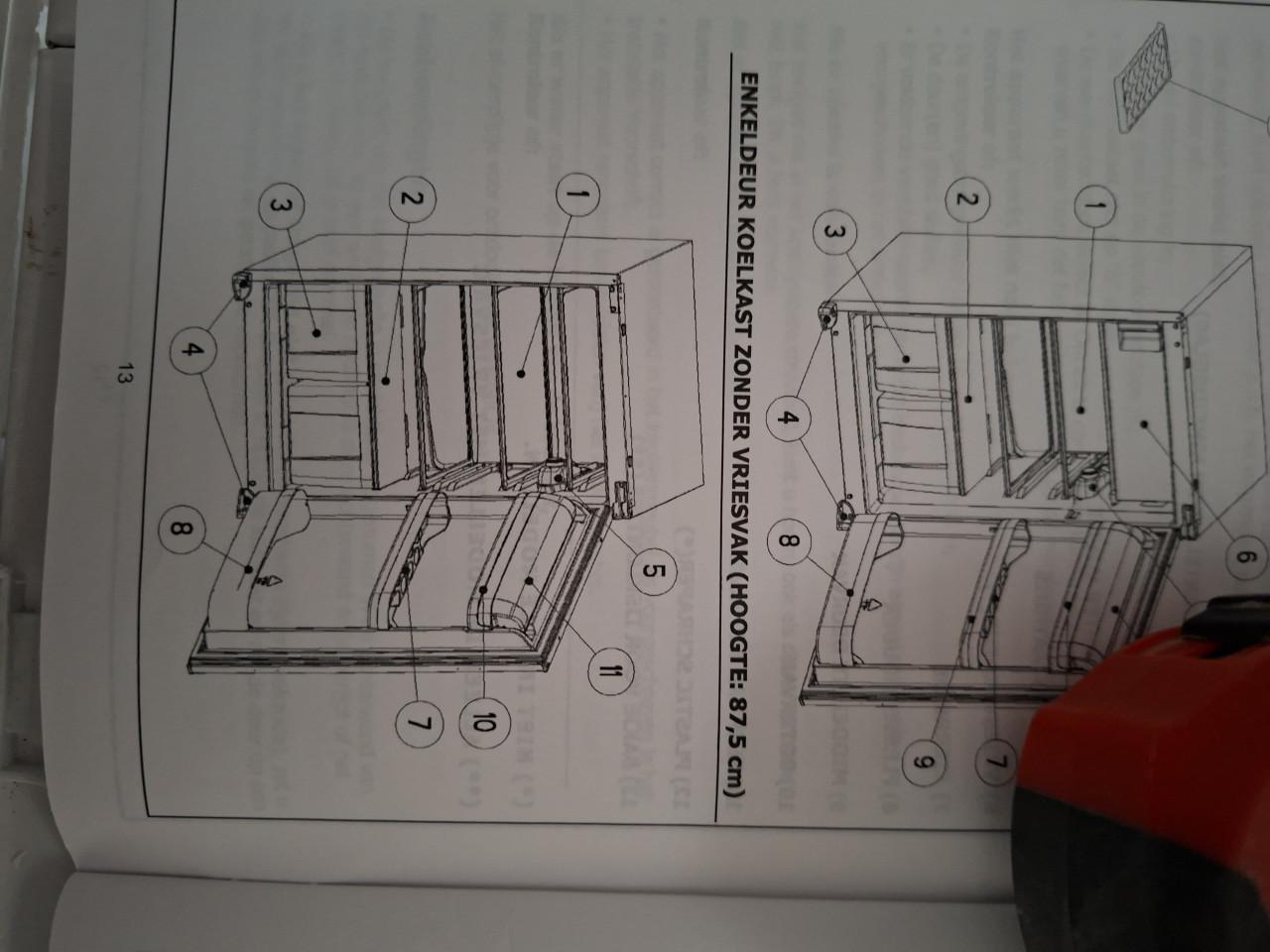 Etna inbouw koelkast