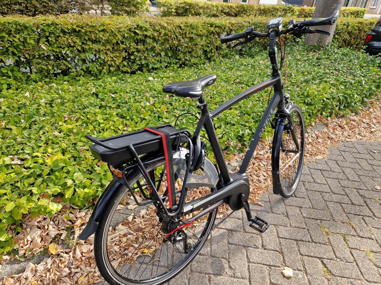 Schitterende Gazelle elektrische heren fiets met Bosch middenmotor