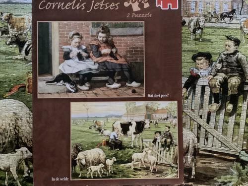 4 legpuzzels Corn.Jetses / Ot en Sien