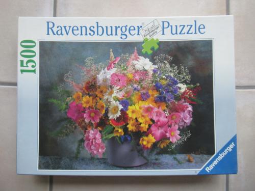 Mooie volledige puzzel van 1500 stukjes