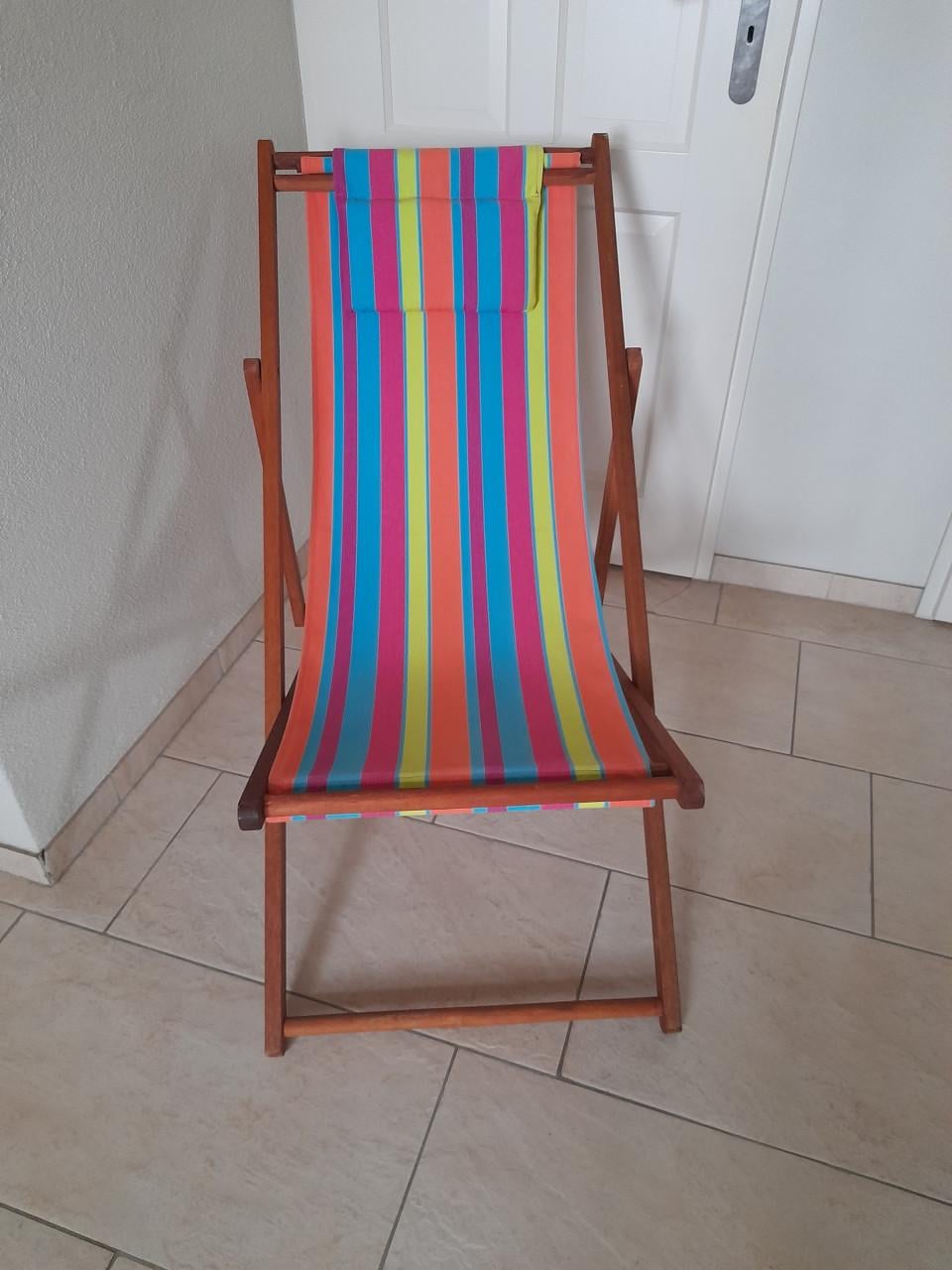 Mooie strandstoel (z.g.a.n.)