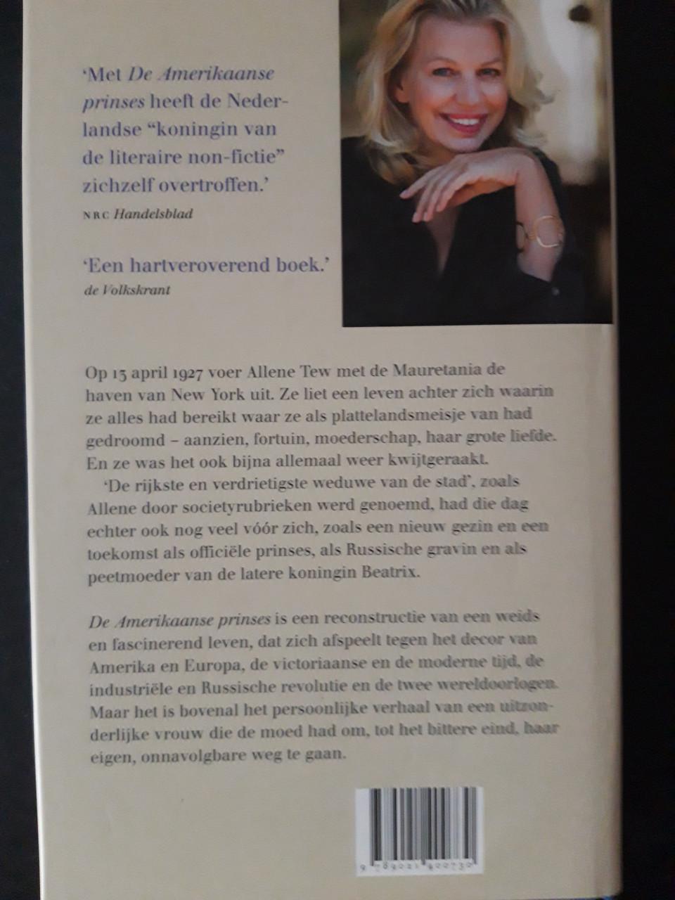 De Amerikaanse Prinses Annejet van der Zijl