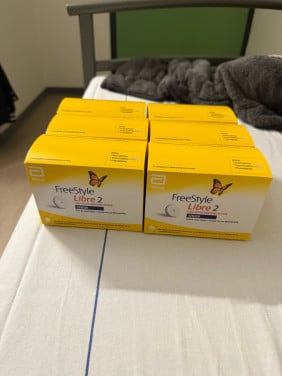 6x freestyle libre 2 sensoren (nieuw)
