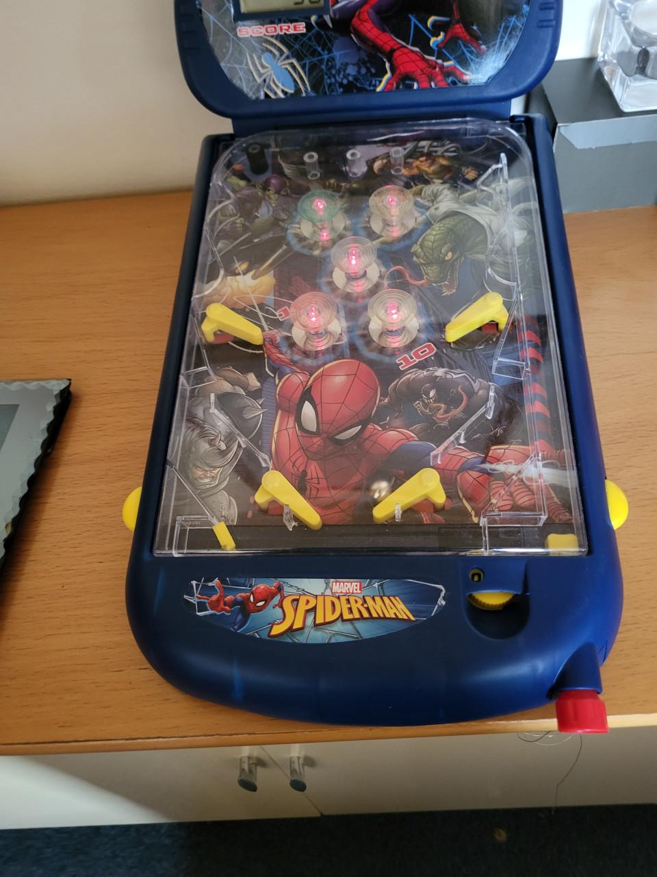 Spiderman flipperkast