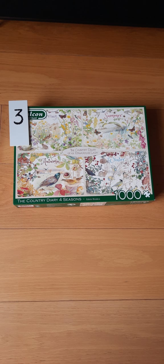Diverse puzzels 1000 / 950 stukjes