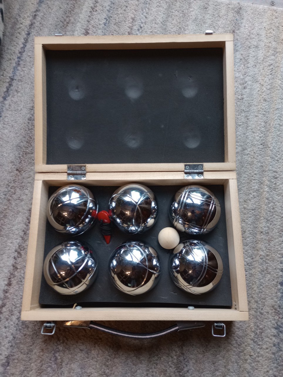 Jeu de boules ballen