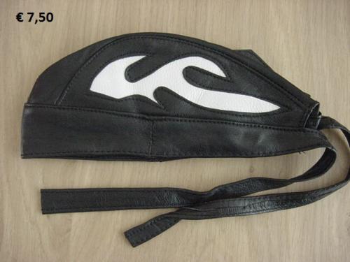 Echt Lederen Bandana  NIEUW