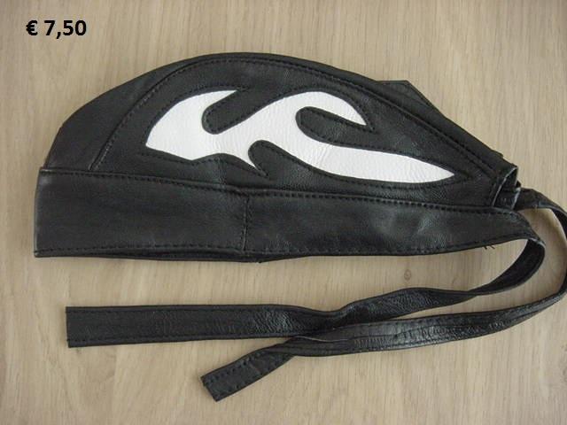 Echt Lederen Bandana  NIEUW