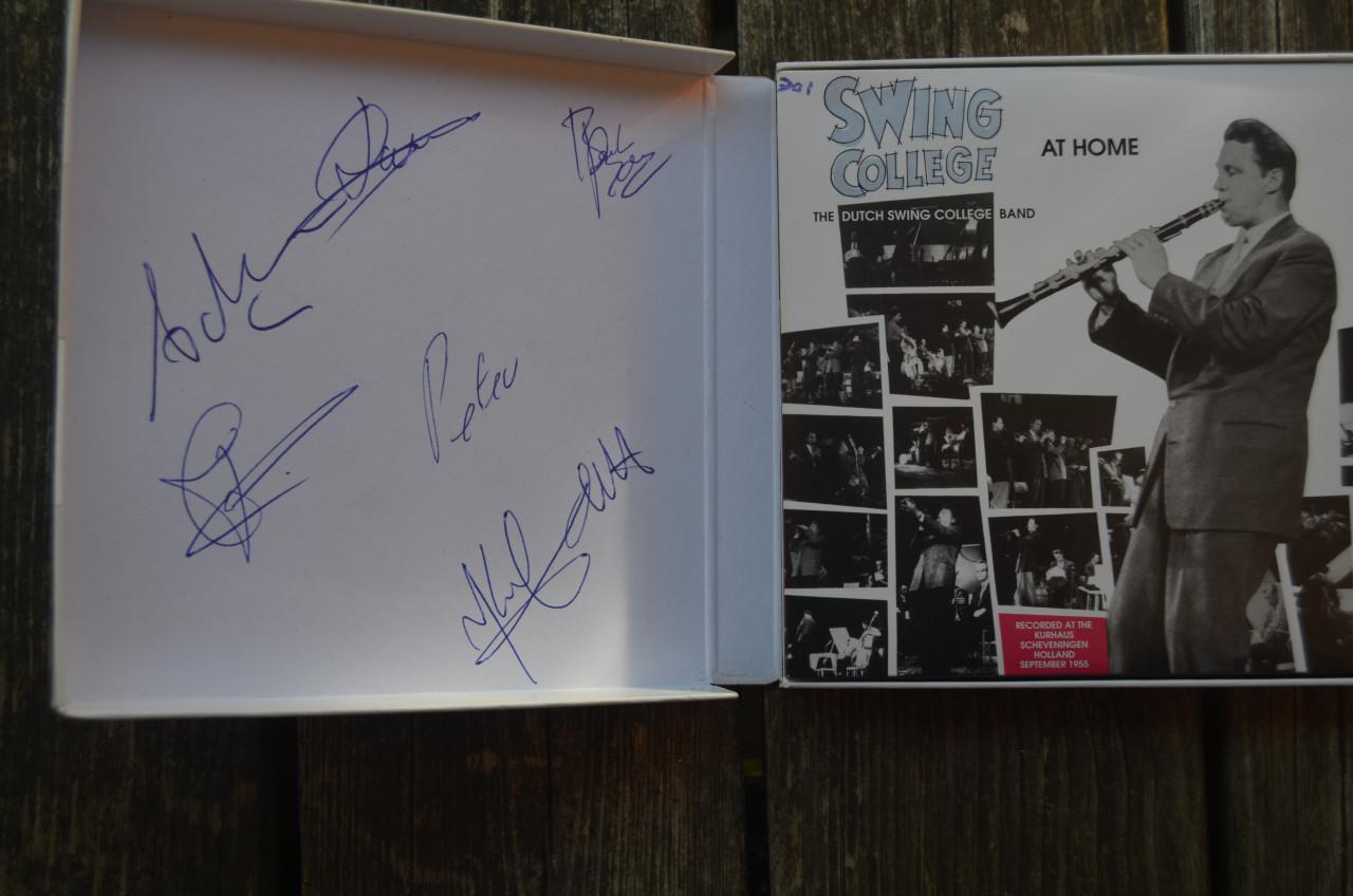Dutch Swing College 6 CD Box Gesigneerd door de band