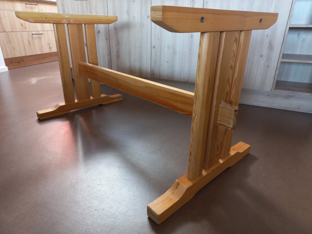 Houten tafelpoten grenen