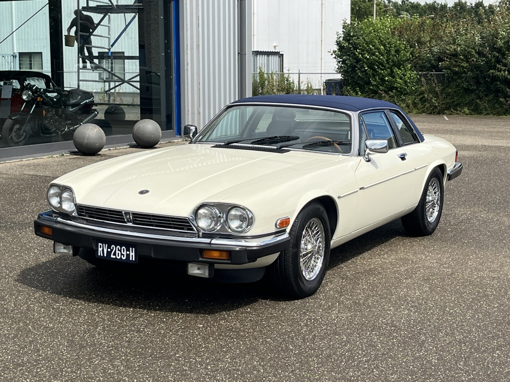 Jaguar Xj xjs-c 5.3 v12 targa met zeldzame hardtop