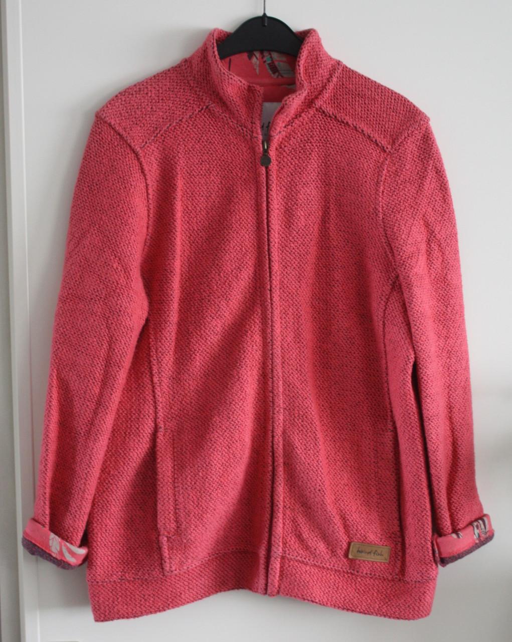 Fel roze vest maat 14