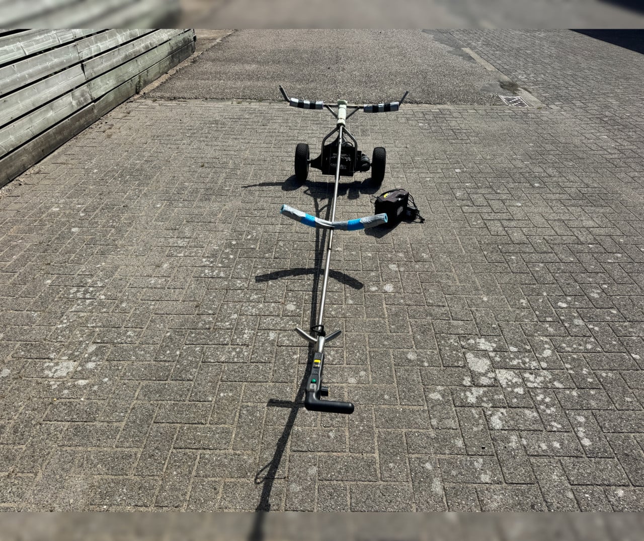 Elektrisch surfplank / kano trailertje