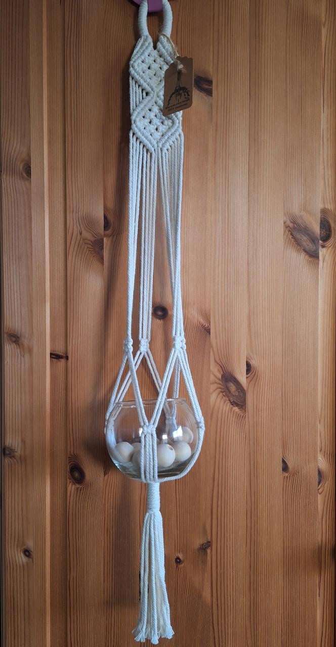 Macrame plantenhangers