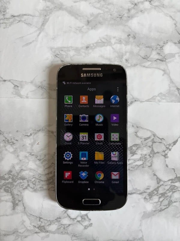 Samsung Galaxy S4 Mini 📱 Zwart – 8GB Opslag