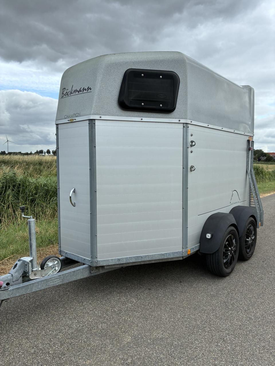 Volledig aluminium 2 paards Bockmann Champion