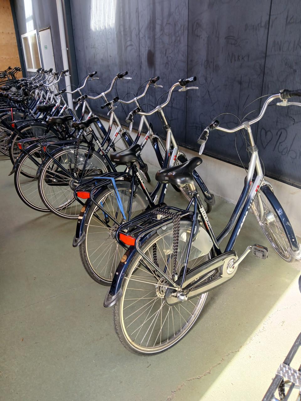 Dames- en herenfietsen