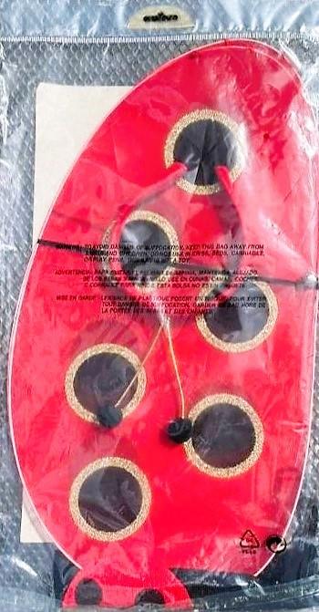 Nieuw Mt. 140-152 Lady Bug Lieveheersbeestje Jurk + Vleugels