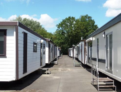 Diverse chalets met retro interieur tot 6 pers voorradig