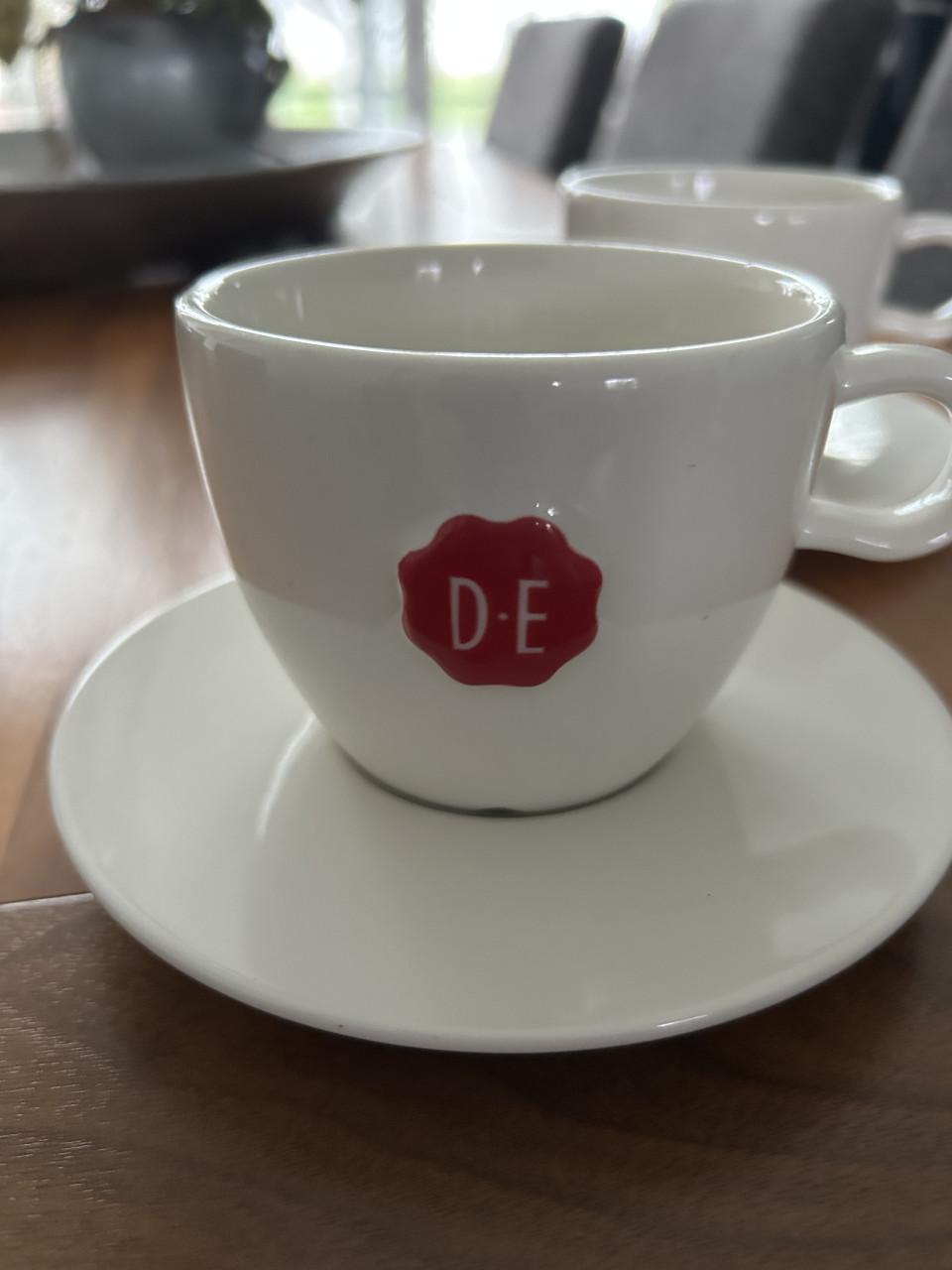 2 kop en schotels Douwe Egberts