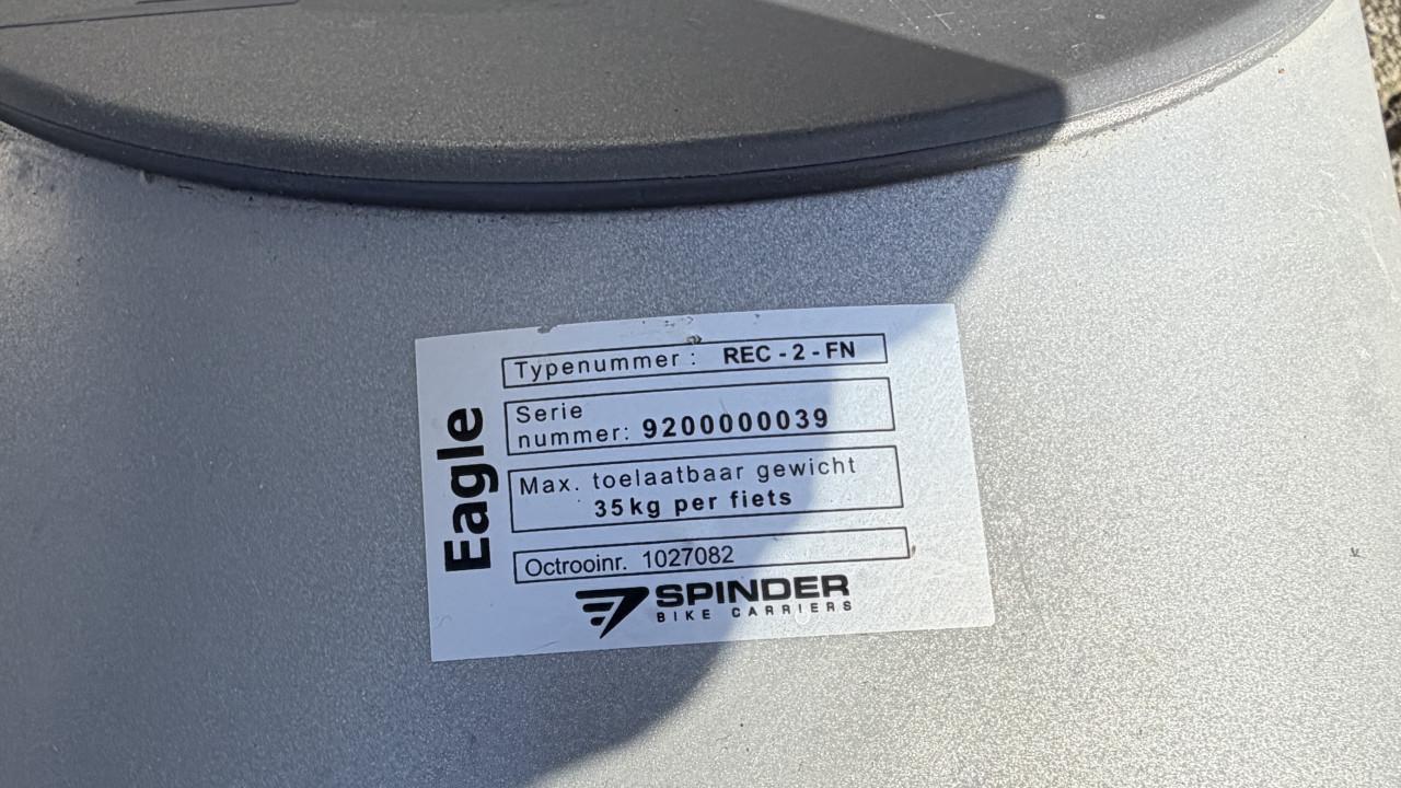 (Elektrische) fietsen drager Spinder Eagle