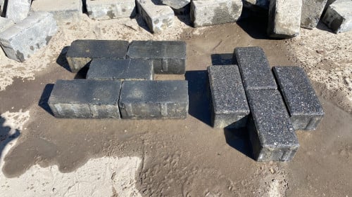 Betonklinkers Antraciet Grijs of Heide