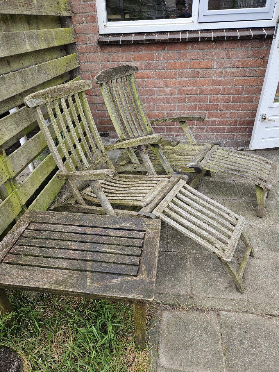 Tuinset hout