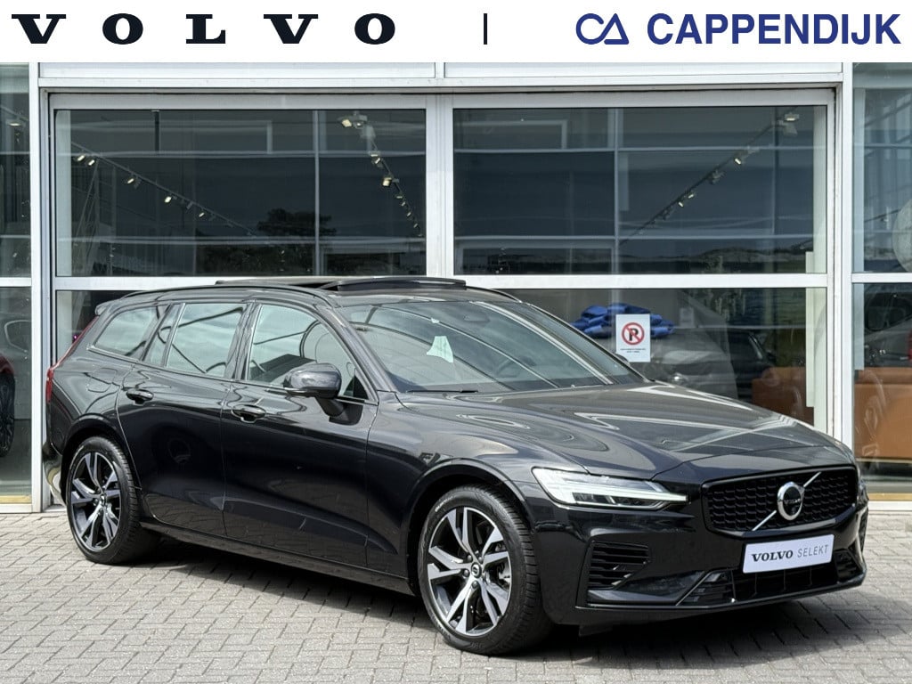 Volvo V60 t6 398pk recharge plus dark| panodak| adap.cruise| trekhaak| cam