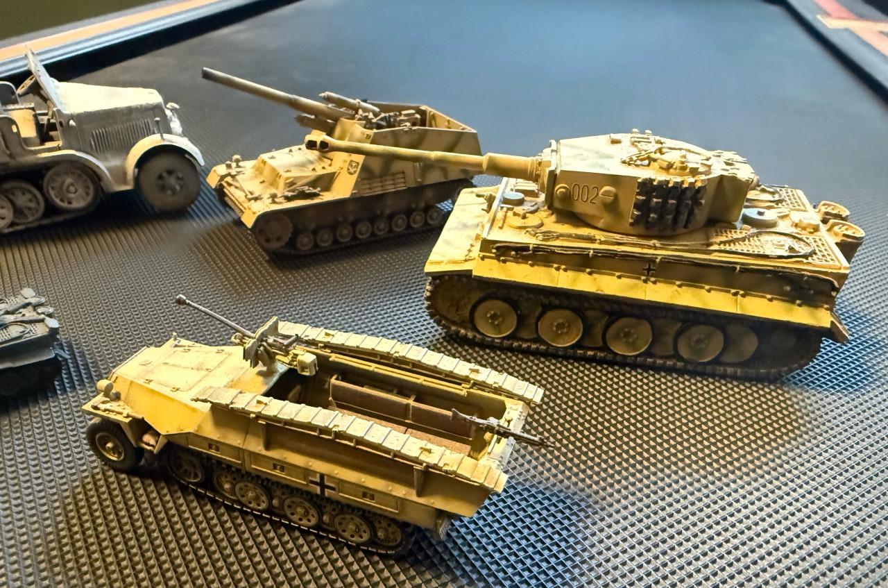 WW2 duitse modellen tank - voertuigen