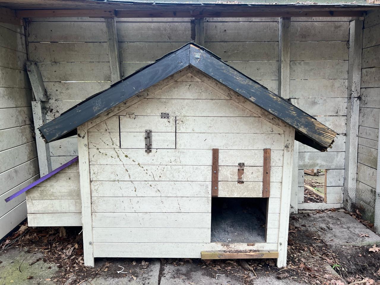 Gratis af te halen: kippenhok