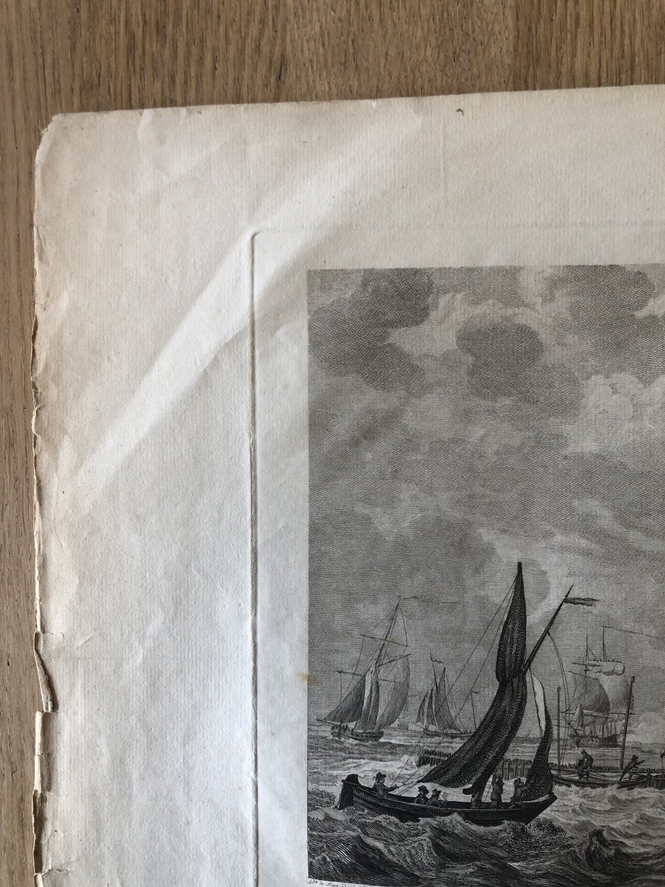 Haven van Vlissingen gravure