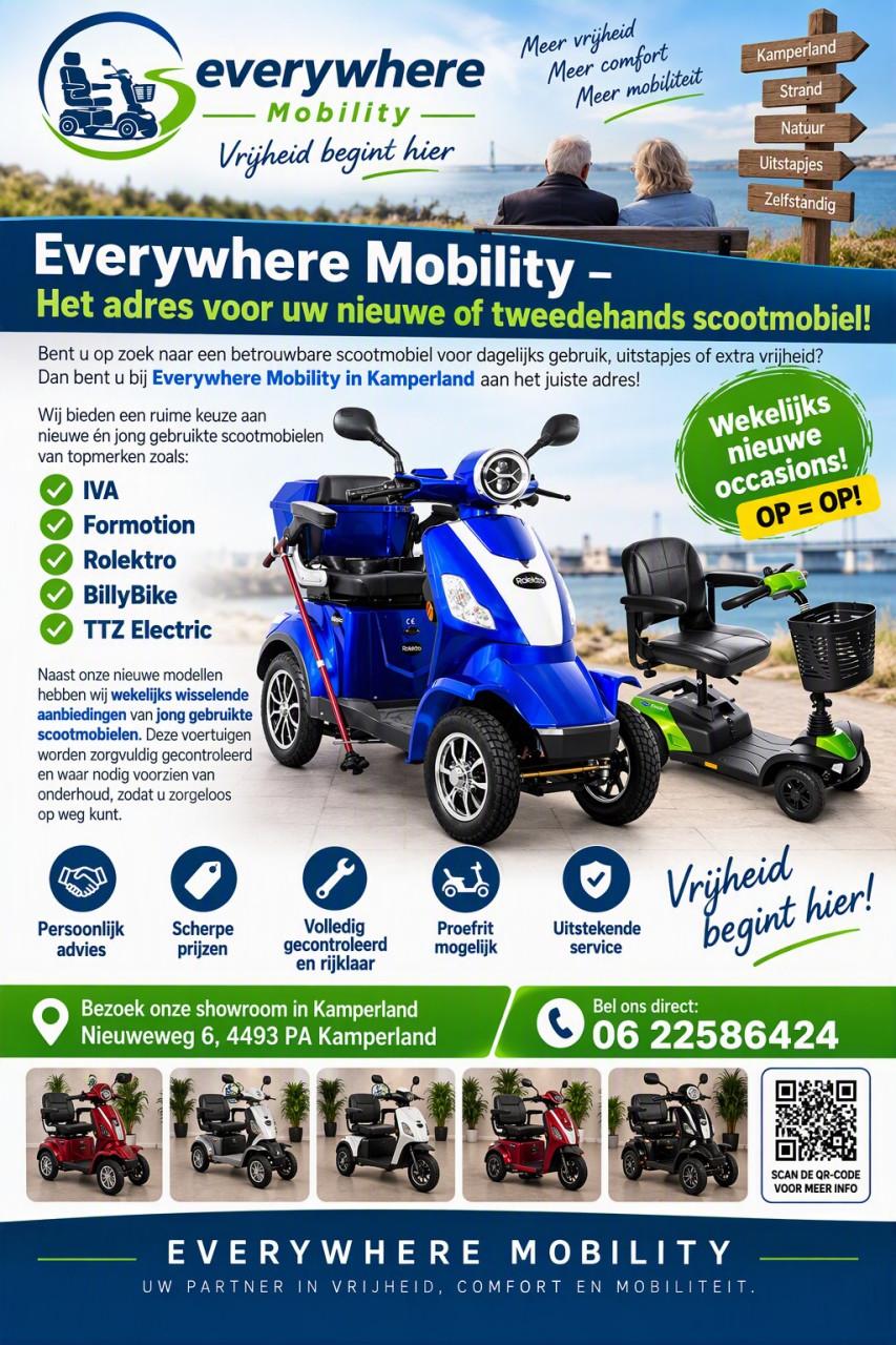 Everywhere Mobility OVERAL MOBIEL, ALTIJD ONDERWEG! 🚶‍♀️