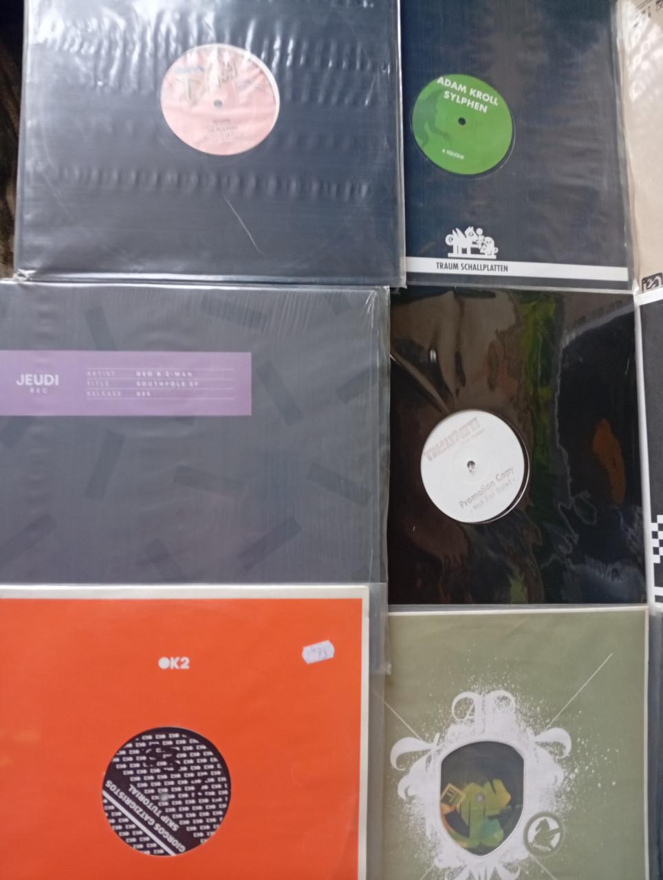 28 stuks electronic / house music 12" vinyl