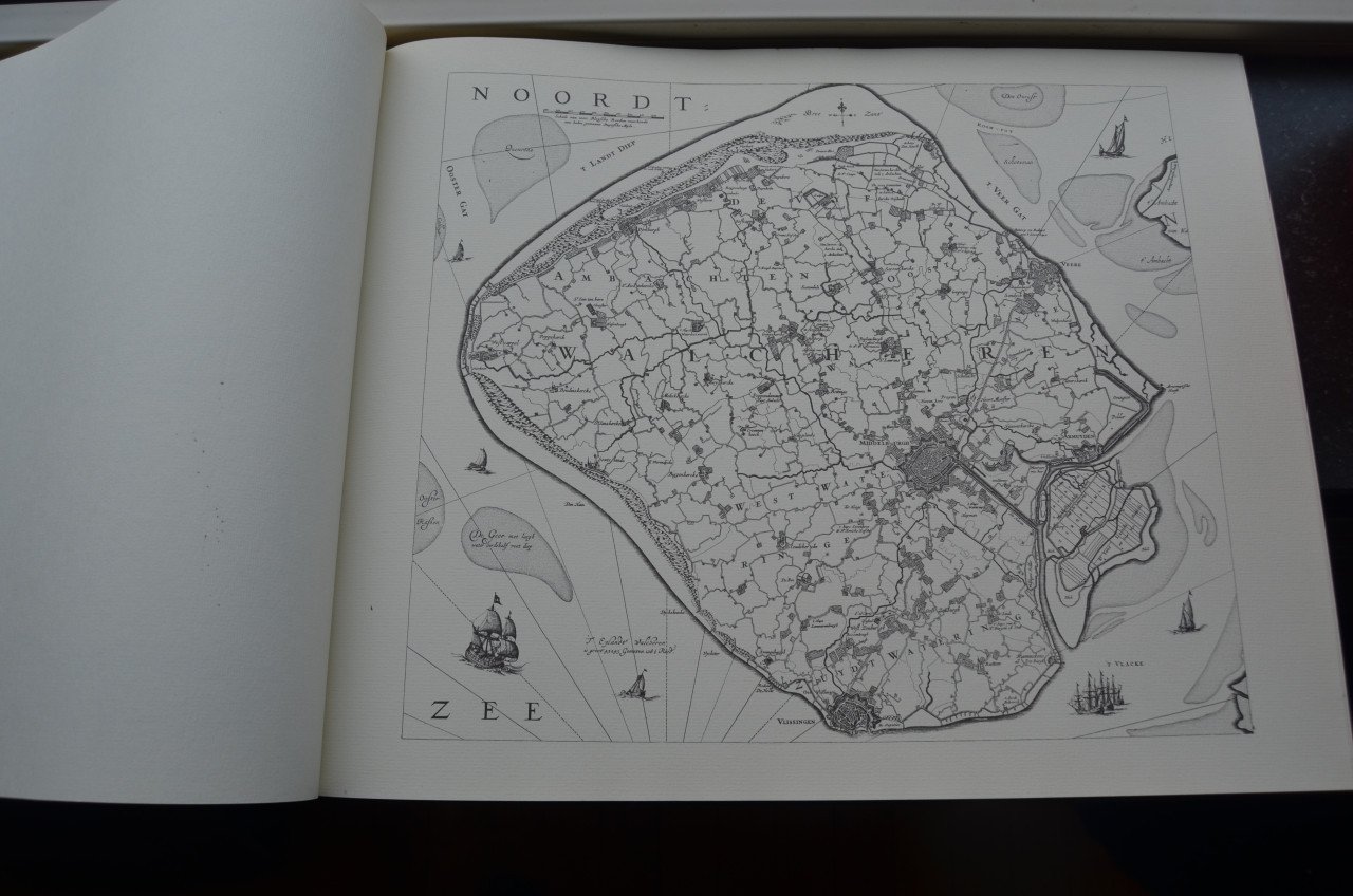 Visscher Romankaarten van Zeeland fraai boek
