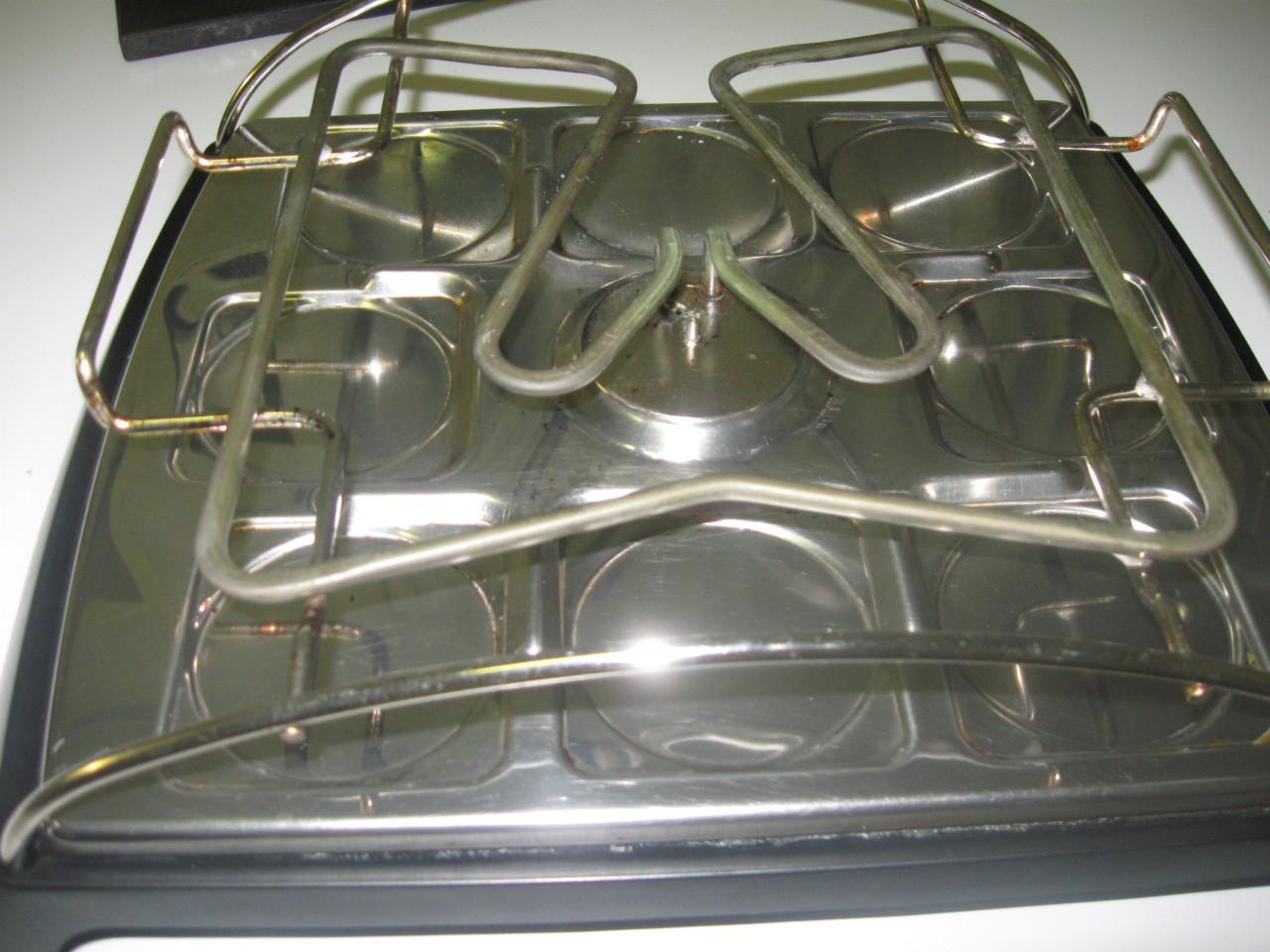 Steengrill voor 8 personen