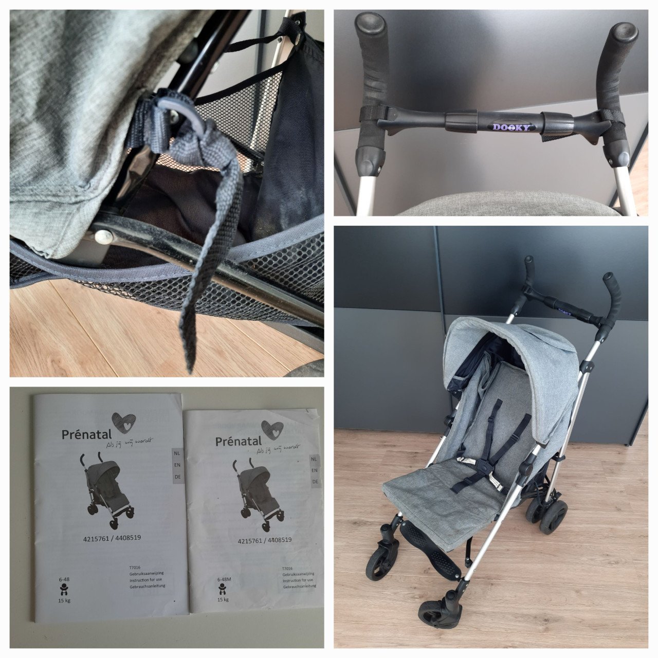 Buggy grijs