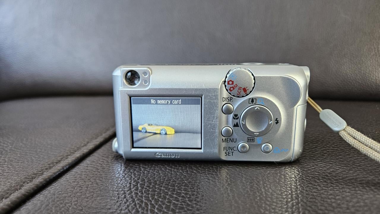 Canon PowerShot A430 – werkend –