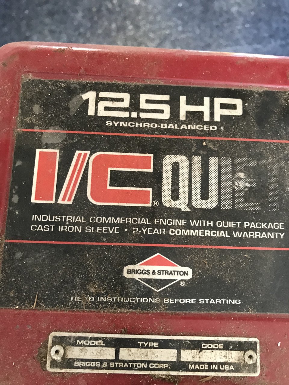 B&s motoren 12pk