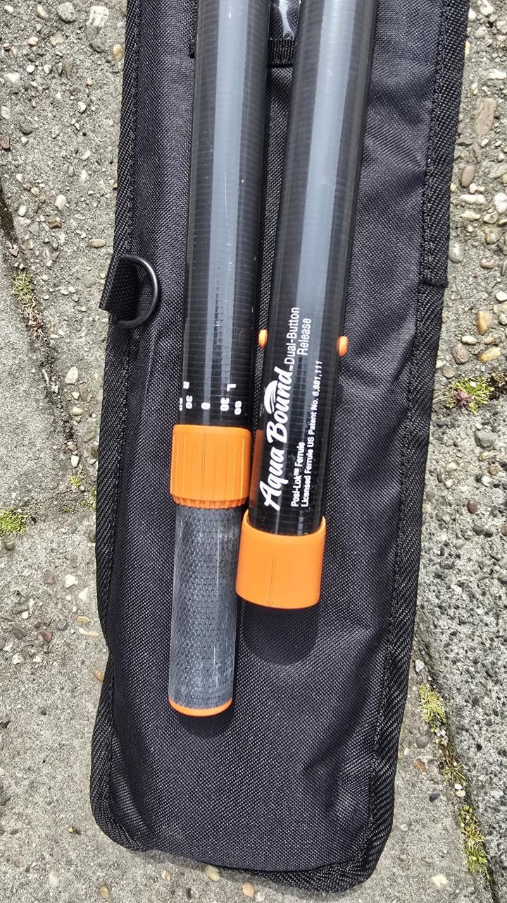 Aqua-Bound Sting Ray Hybrid Posi-Lok deelbare peddel + dakdragers kajak