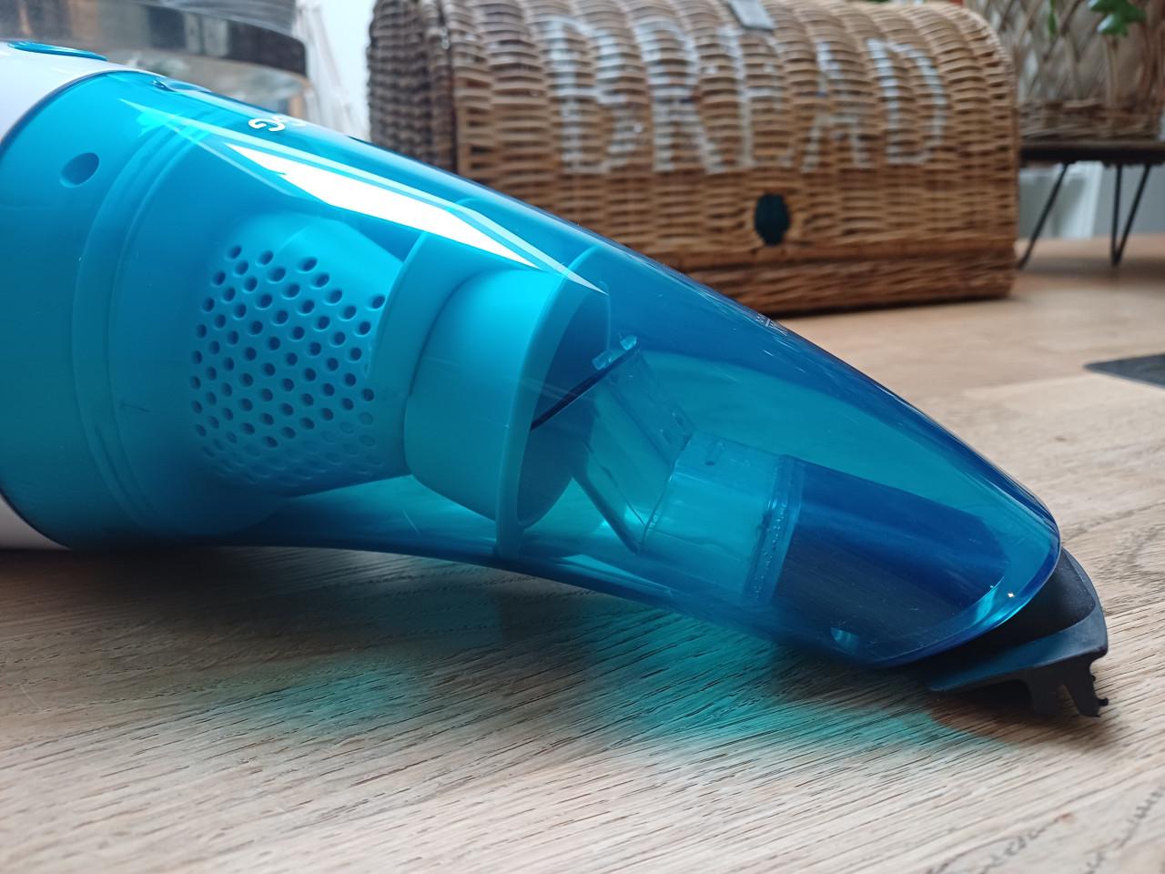 Als NIEUW: kruimeldief / handstofzuiger op accu