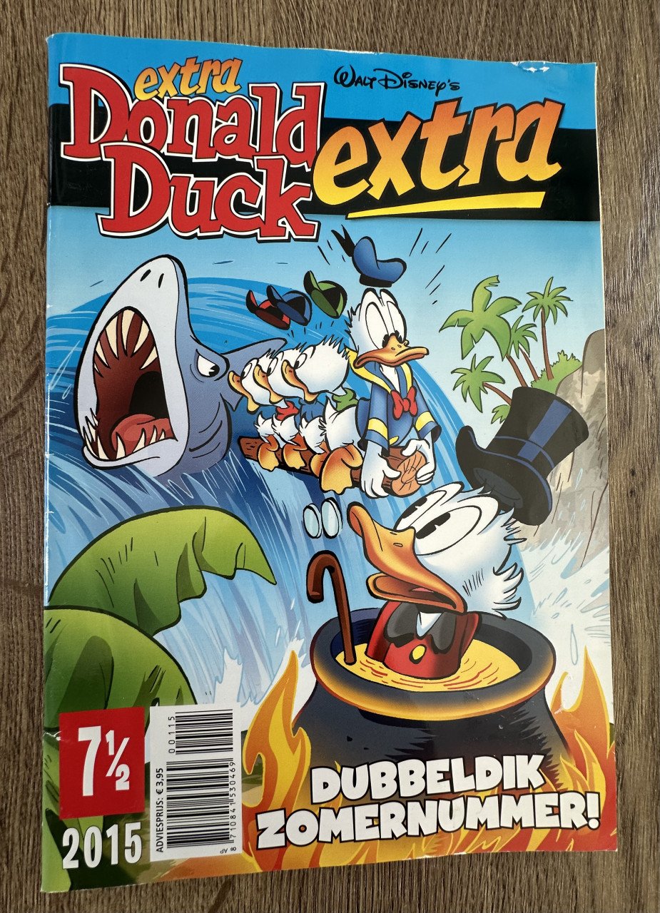 3x Donald Duck special  / 1x Suske & Wiske