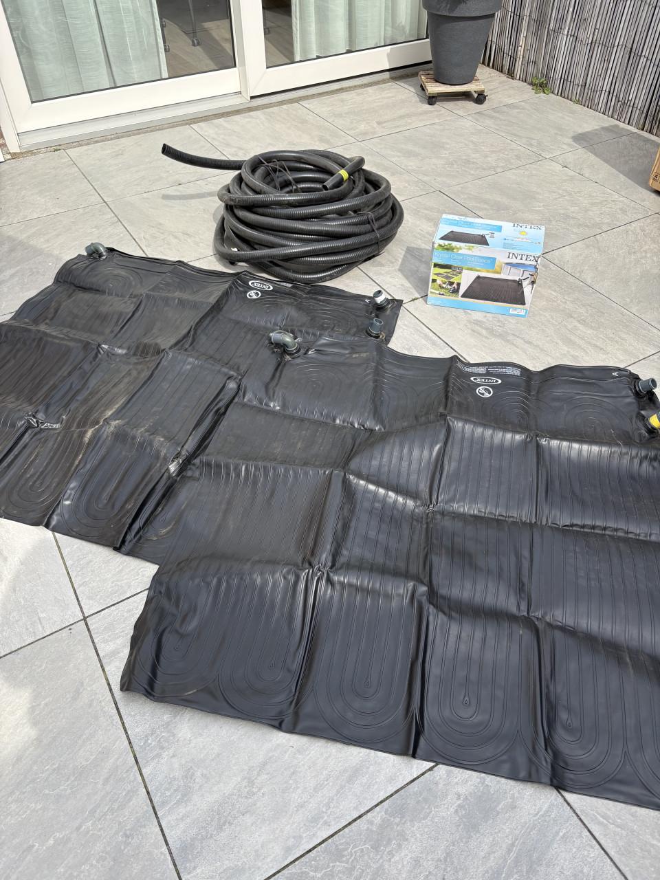 Zonneverwarmers voor zwembad