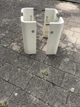 Hoekpoten voor Auping Auronde