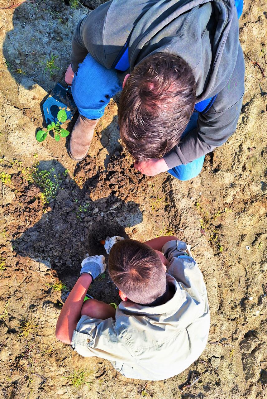 Metaaldetectie workshops op de akkers of weilanden