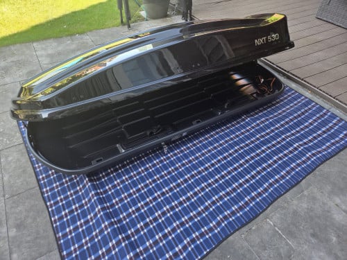 Dakkoffer Twinny load NXT 530 Glanzend zwart